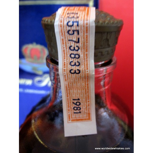 Crown Royal 1981 Canadian Whisky Boxed